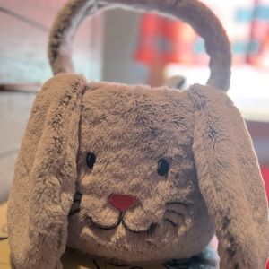 🌼 Fuzzy Bunny Rabbit Basket